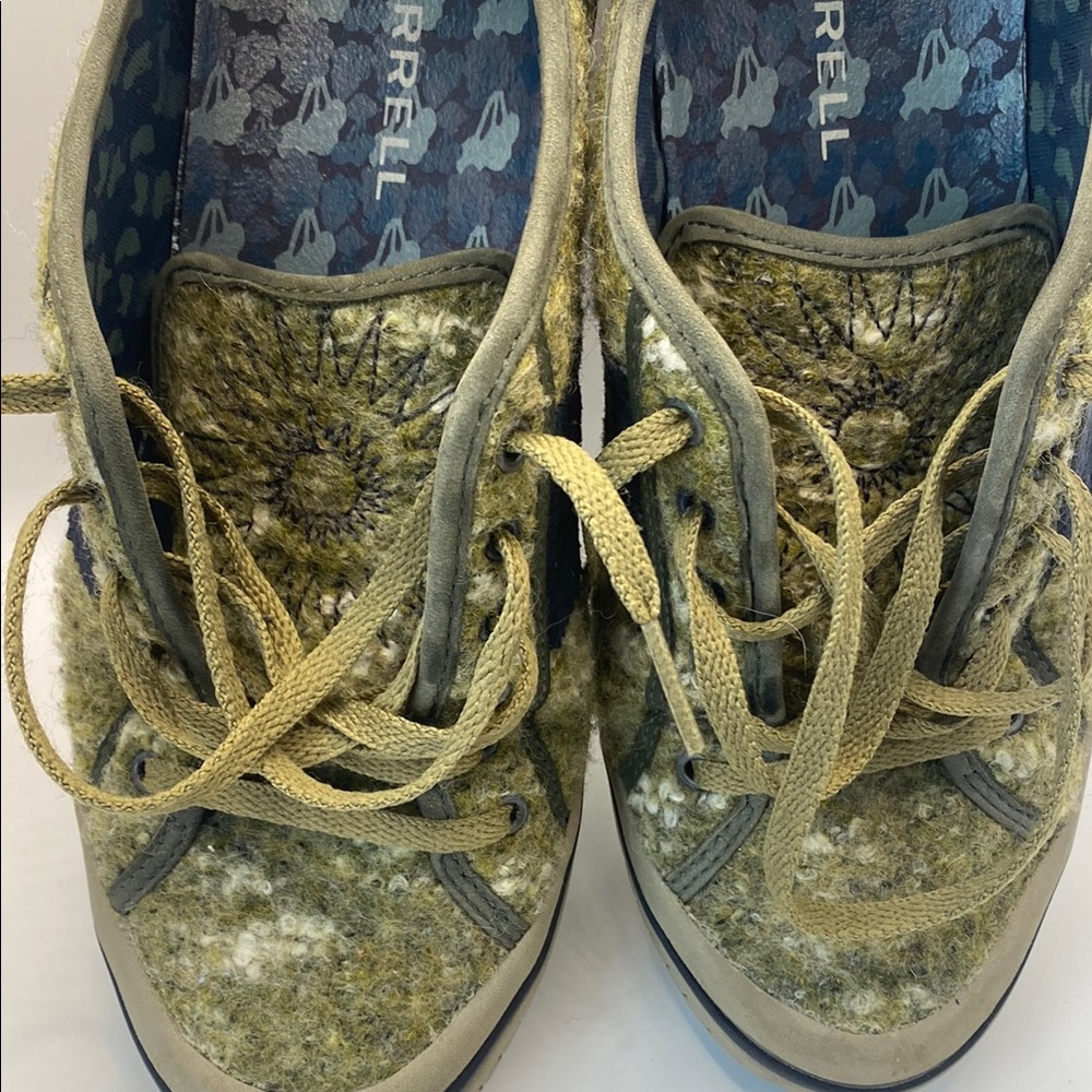 Merrell Women's Star Wool Olive Casual Sneakers Size 8 1/2 - Picture 10 of 10